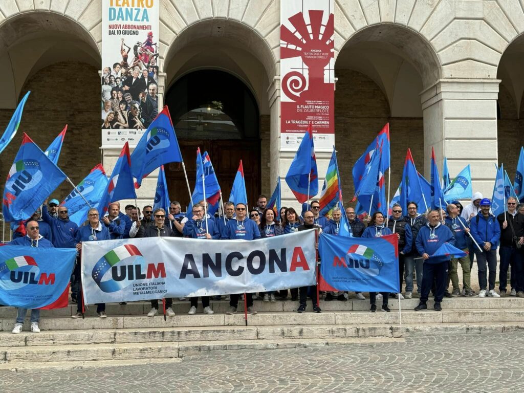 Uilm Ancona sciopero 11 Aprile 2024