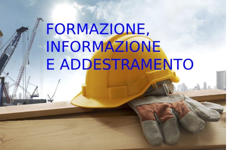 Formazione e Informazione e addestramento